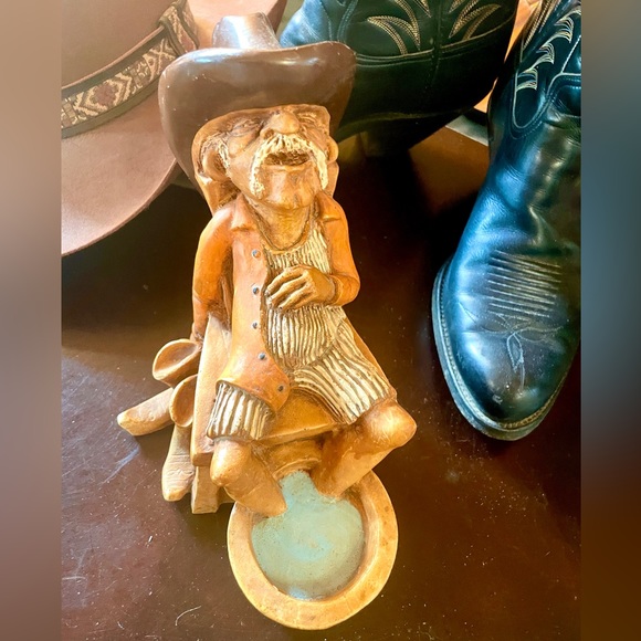 1985 Shade Tree Creations “Snoozer” Bill Vernon Retired Original  Cowboy Series - Picture 3 of 13